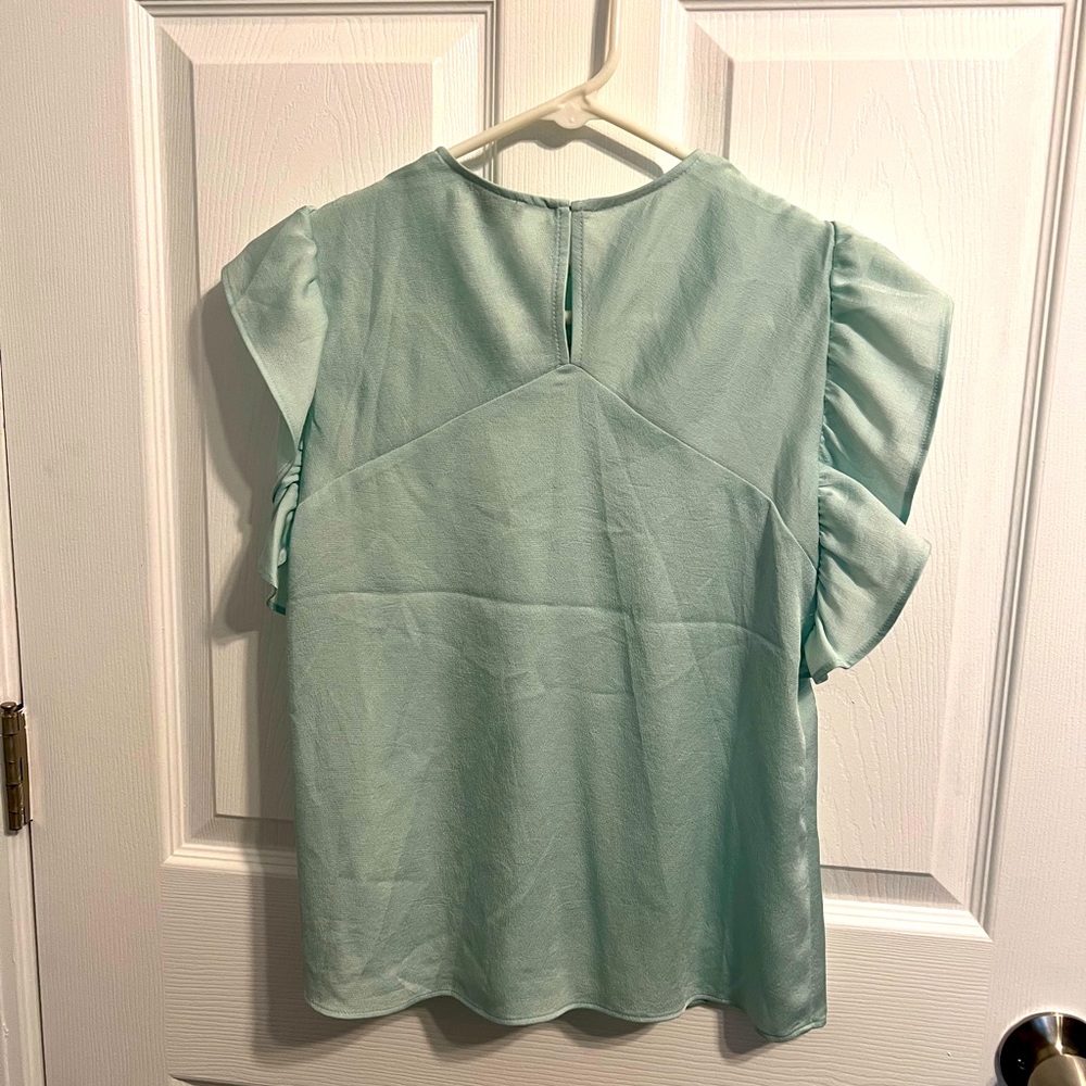 Mint green Express XS top